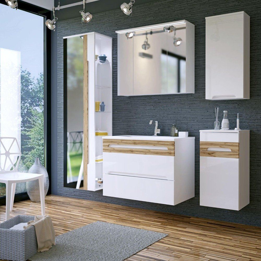 commad - Galaxy 844 FSC Biela kúpeľňová skrinka